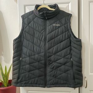 Black Columbia Women’s Plus  “Heavenly Vest” 3x